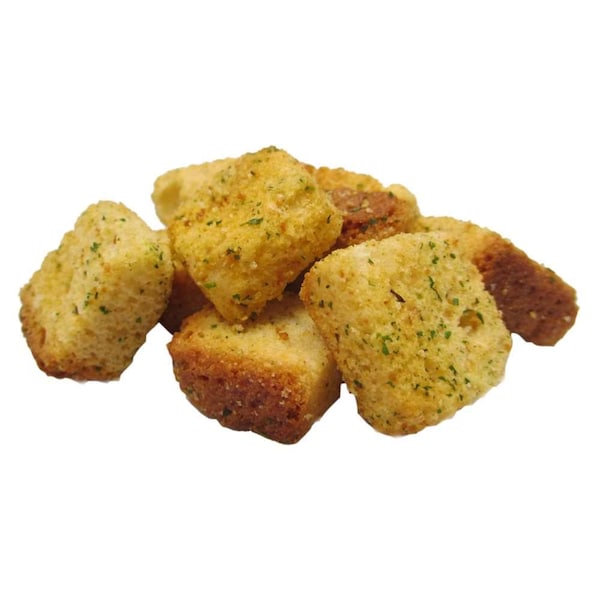 Burry Seasoned Homestyle Large Cut 7/16x1x1 Bulk Crouton 160 oz. 94421 - main
